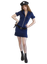 Womans Sexy Cop Costume 8 to 10