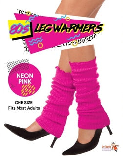 Leg Warmers Neon Pink