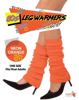 Leg Warmers Neon Orange