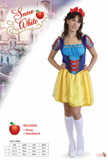 Snow White Costume 12-14