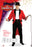 Ringmaster costume packaging showing included tailcoat, trousers and cummerbund with Medium, Large and Extra Large size chart