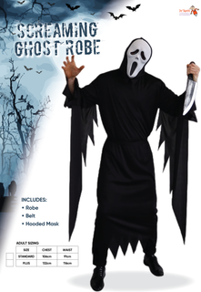 Screaming Ghost Robe - Plus