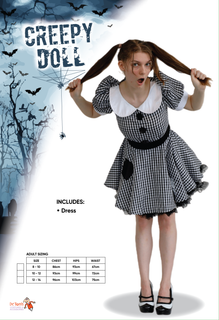 Creepy Doll Dress - 12-14