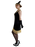 Black/Gold Flapper Dress - 12-14