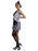 Silver Flapper Dress - 10-12
