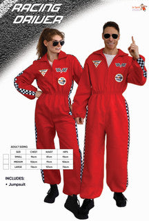 Racing Driver Costume - Medium