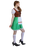 Oktoberfest Green/Brown Dress - 10-12