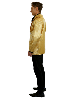 Gold Sequin Jacket - Large