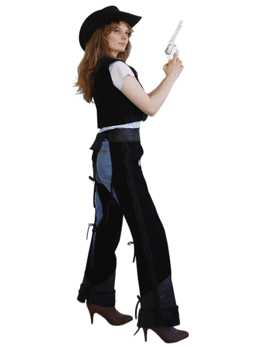 Cowgirl Vest and Chaps