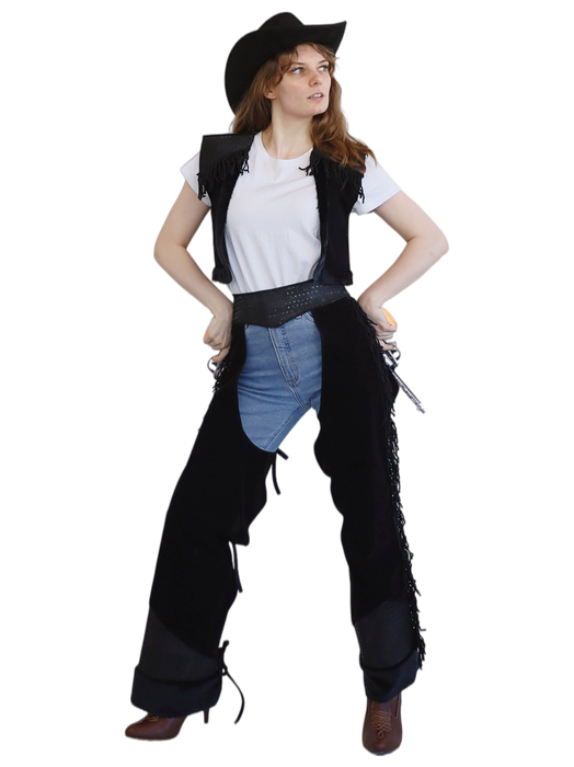 Cowgirl Vest and Chaps