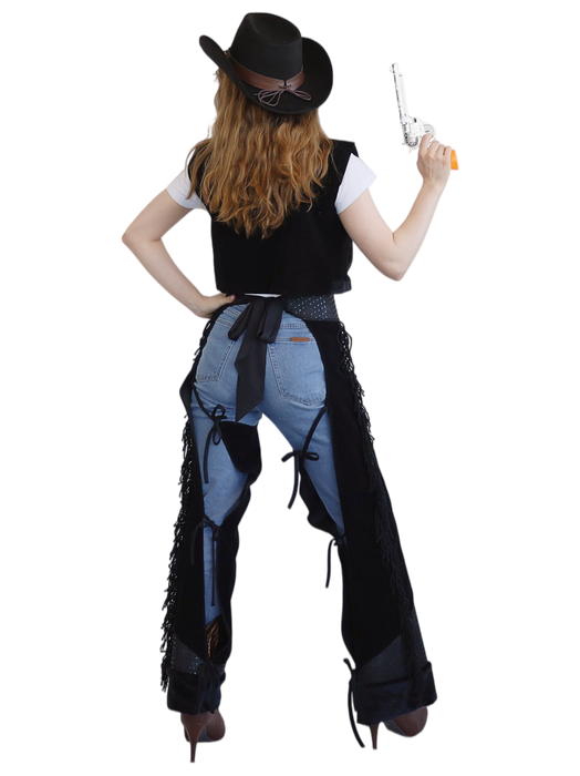 Cowgirl Vest and Chaps