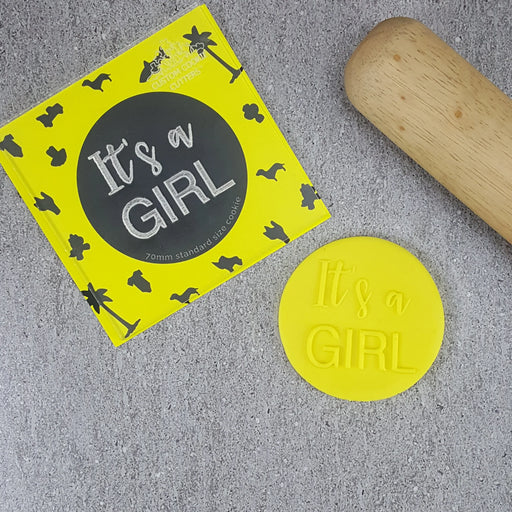 It's A Girl Debosser