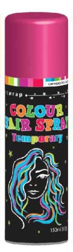 Coloured Hair Spray