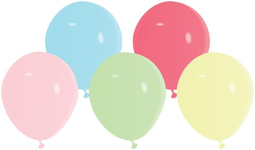 Pastel 12cm Balloons 20 Pack
