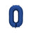 Navy Mega Foil 34'' Numbers