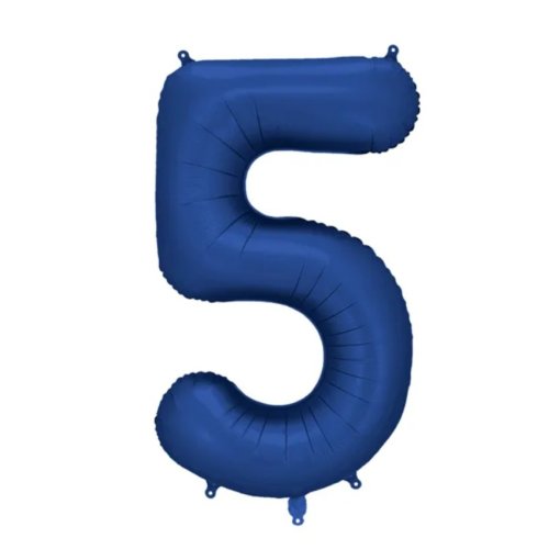 Navy Mega Foil 34'' Numbers