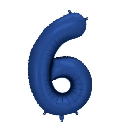 Navy Mega Foil 34'' Numbers