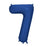 Navy Mega Foil 34'' Numbers