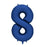 Navy Mega Foil 34'' Numbers