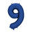 Navy Mega Foil 34'' Numbers