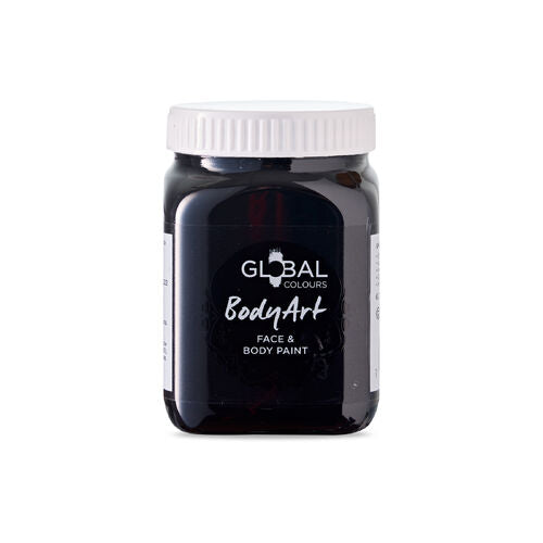 Bodyart Face and Body Paint Black 200ml