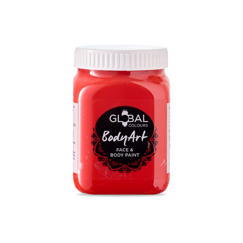 Bodyart Face and Body Paint Brilliant Red 200ml