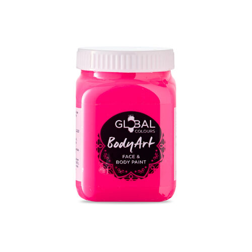 Bodyart Face and Body Paint Neon Pink 200ml