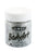 Global Colours BodyArt silver glitter face and body paint in a clear 45ml tub with a white screw lid