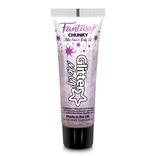 Fantasy Iridescent Face & Body Glitter Unicorn Gel