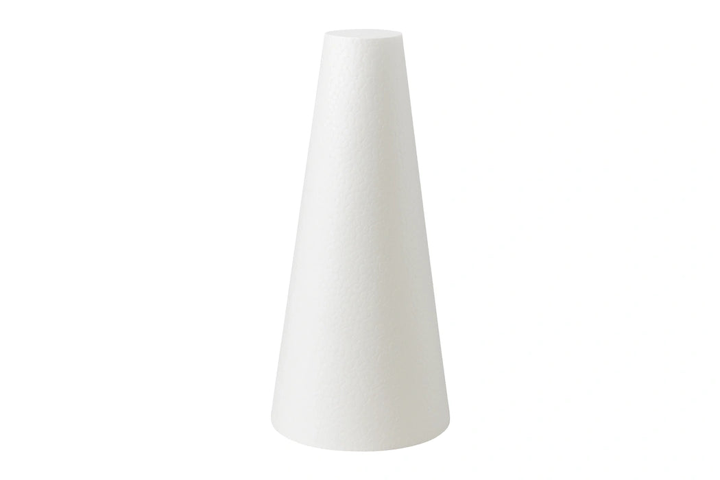44cm X 13.5cm - Flat Top Polystyrene Foam Cones - Croquembouche