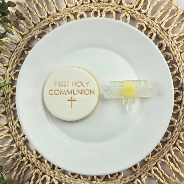First Holy Communion Embosser 60mm