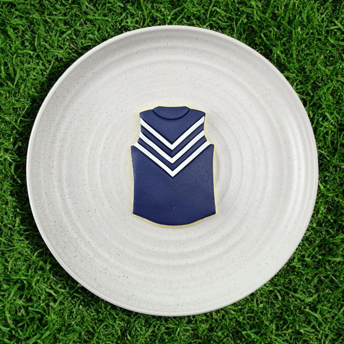 AFL Fremantle Dockers Football Team Guernsey Cutter & Embosser Set