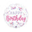 18 Inch Multicolour Bow Birthday Round Foil Balloon