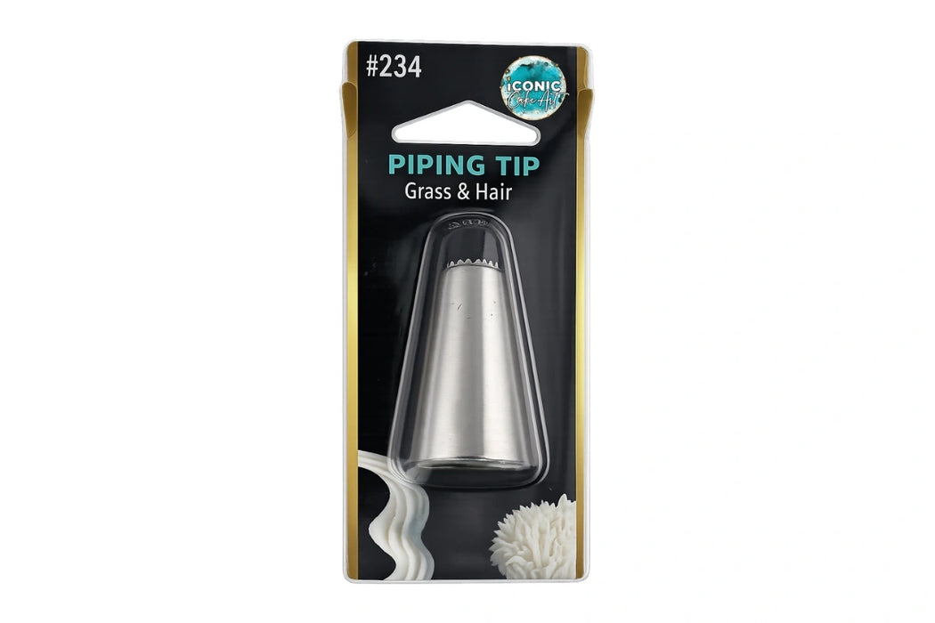 No. 234 Grass and Hair Piping Tip Iconic Cake Art