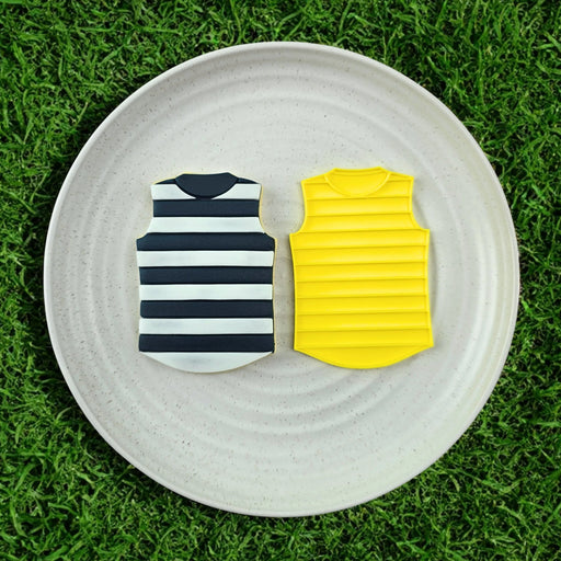 AFL Geelong Cats Football Team Guernsey Cutter & Embosser Set
