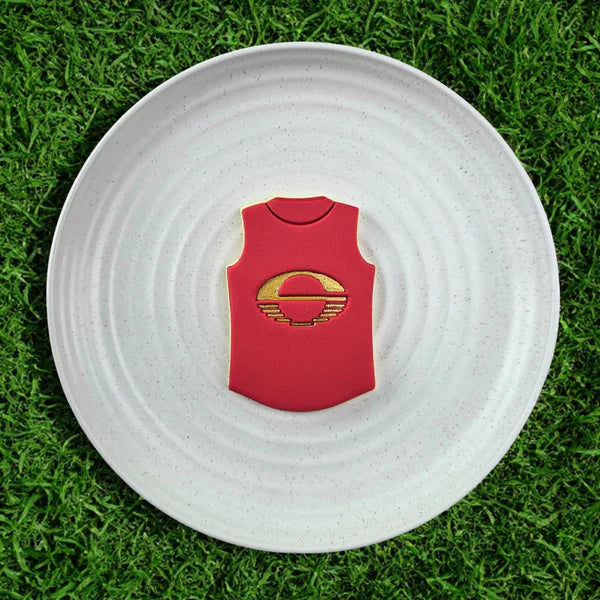 AFL Gold Coast Suns Football Team Guernsey Cutter & Embosser Set