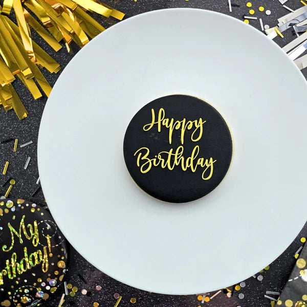 Happy Birthday V4 Debosser