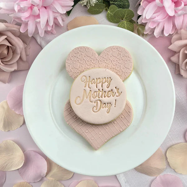 'Happy Mother's Day' Embosser 60mm