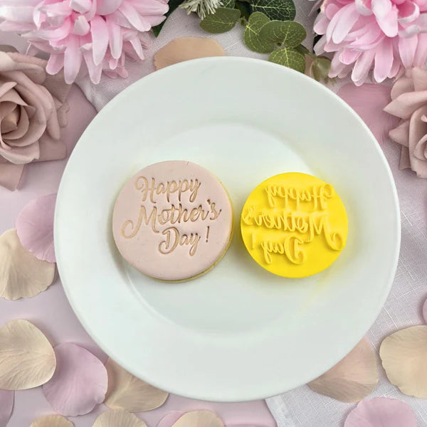 'Happy Mother's Day' Embosser 60mm