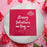Happy Valentines Day Debosser