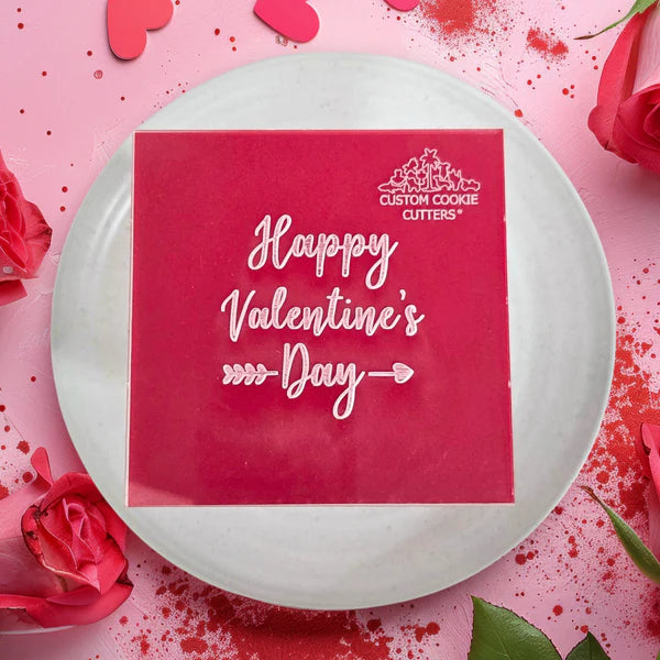 Happy Valentines Day Debosser
