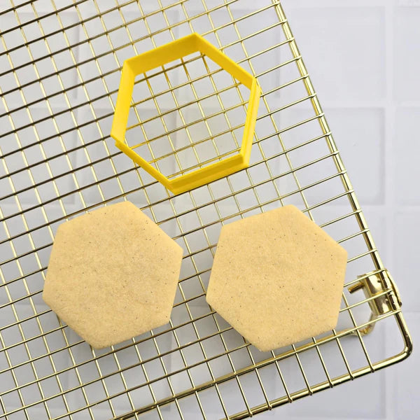 Hexagon Cookie Cutter 76mm