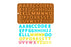 Alphabet Letters Silione Mould – Iconic Cake Art