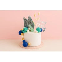 Blue Ocean Cake Topper Set Iconic Cake Art