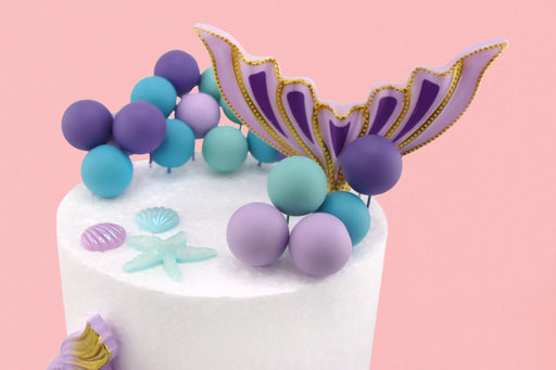 Ocean Mermaid Topper Set Iconic Cake Art