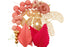 Pink Floral Butterfly Topper Set Iconic Cake Art