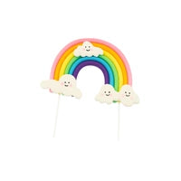 Rainbow Cloud Topper Iconic Cake Art
