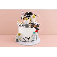 Space Cake Topper Set Iconic Cake Art