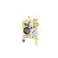 Space Cake Topper Set Iconic Cake Art