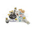 Space Cake Topper Set Iconic Cake Art